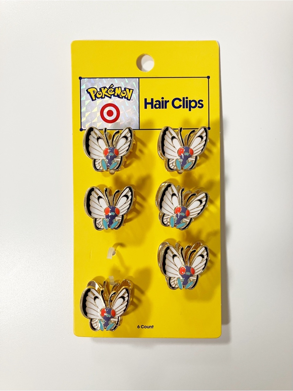 Pokemon | Pack of Six Butterfree Hair Clips